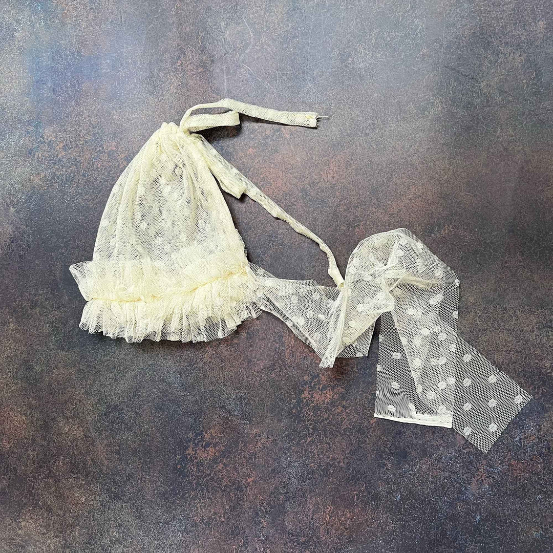 Polka Dot Tulle Newborn Hat - Don&Judy Newborn&Maternity photography props