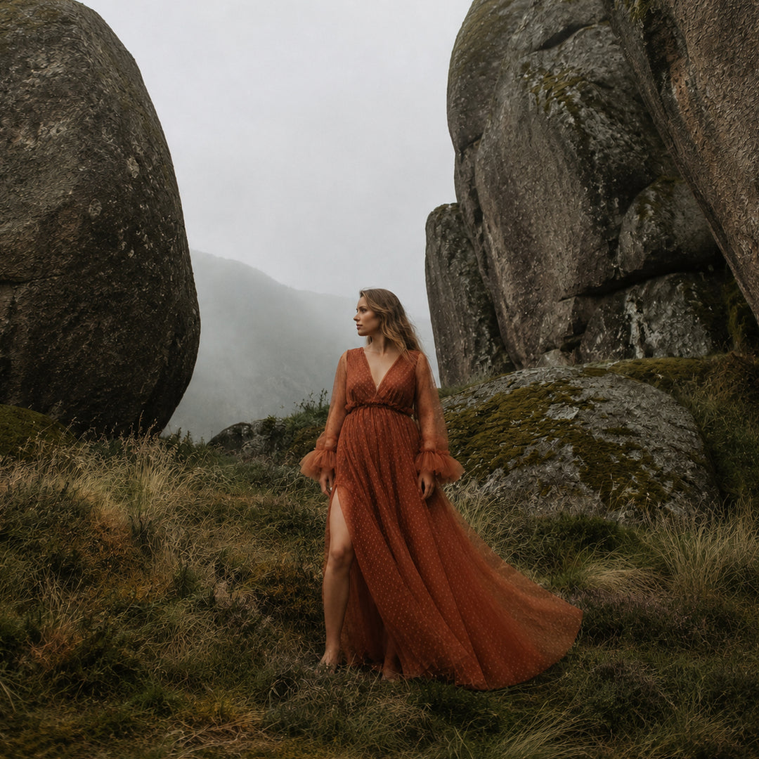 Alectrona Gown