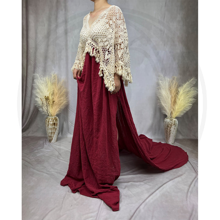 Ida 70*40cm Crochet Cotton Gown