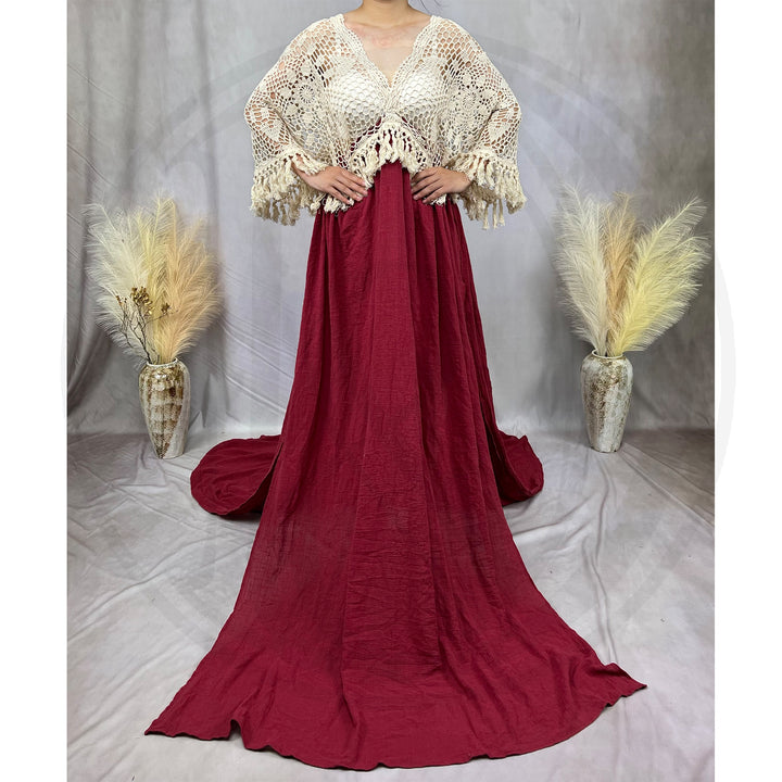 Ida 70*40cm Crochet Cotton Gown