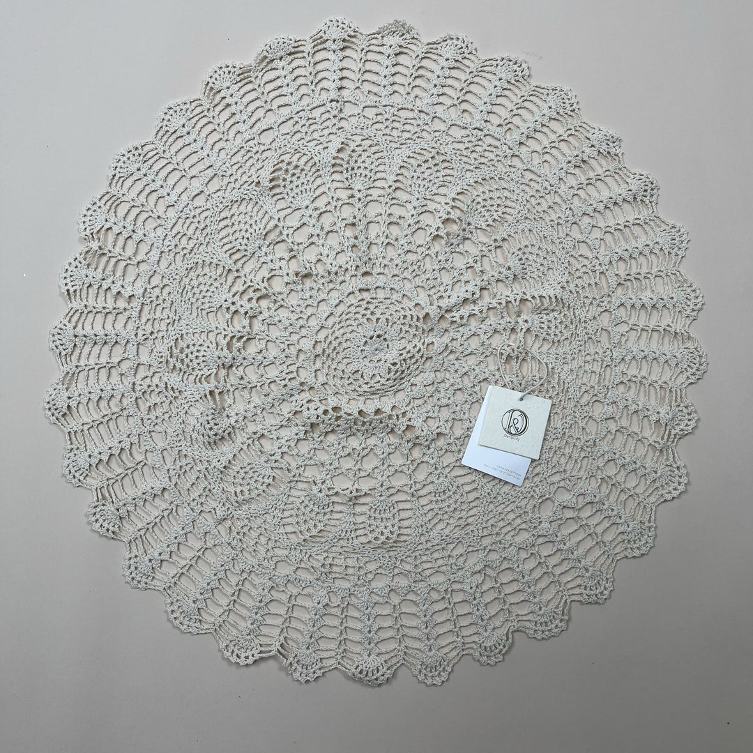Handmade Crocheted Round Blanket - Don&Judy Newborn&Maternity photography props