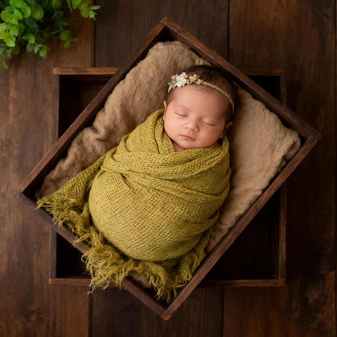 Newborn Soft Stretch Swaddle Wrap