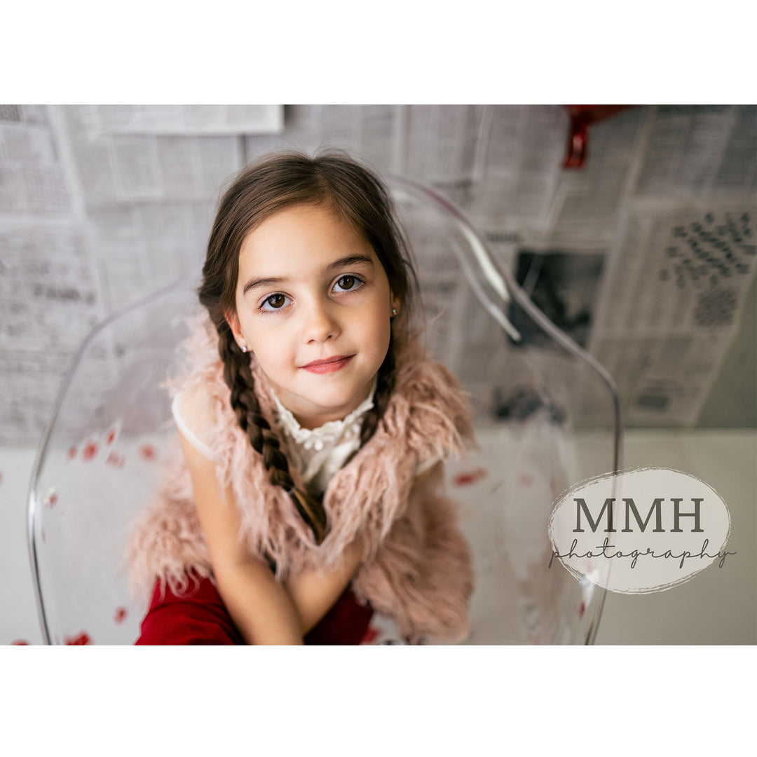 Norma Little Girl Vest