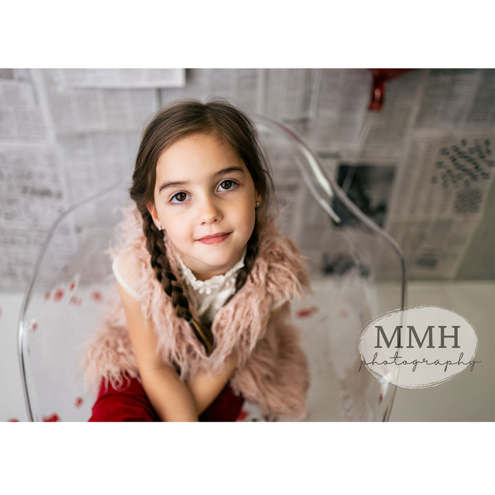 Norma Little Girl Vest