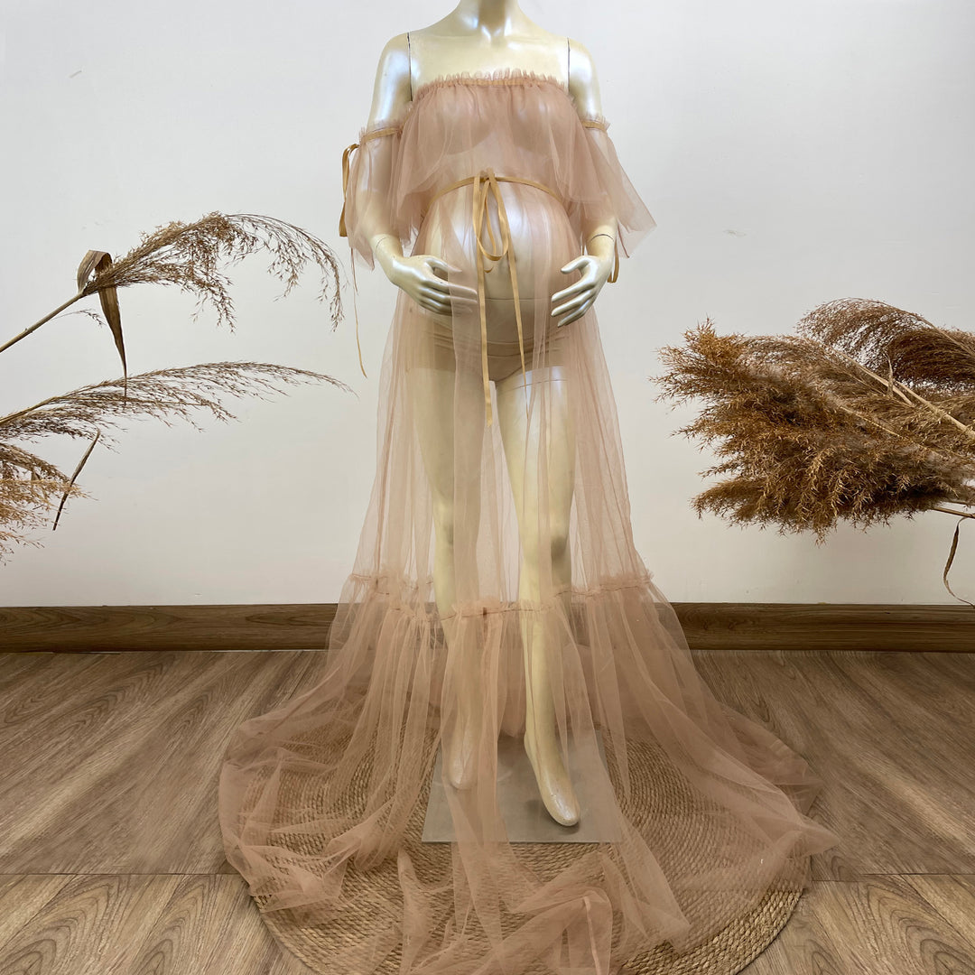 Dora Boob Tube Tulle Gown - Don&Judy Newborn&Maternity photography props