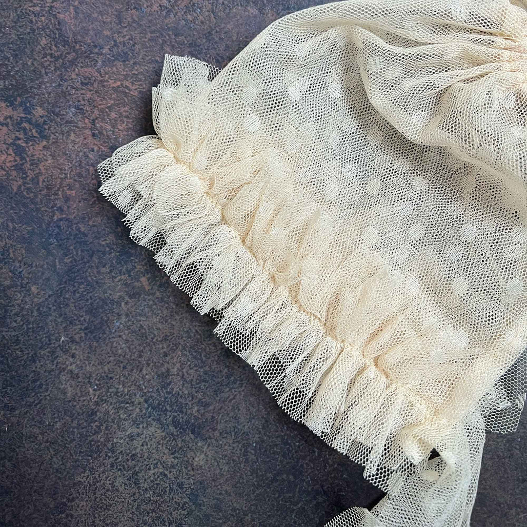 Polka Dot Tulle Newborn Hat - Don&Judy Newborn&Maternity photography props