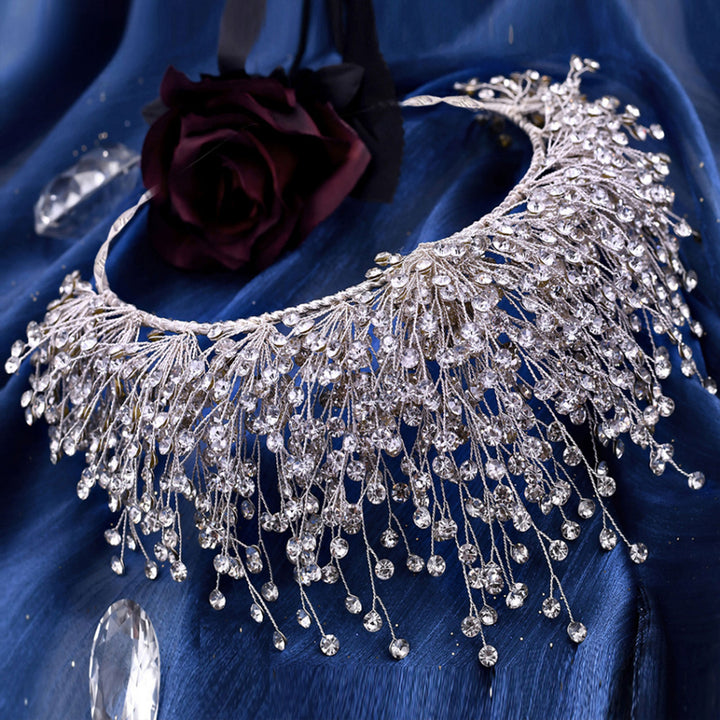 Luxurious Imitation Diamond Crown Headpieces