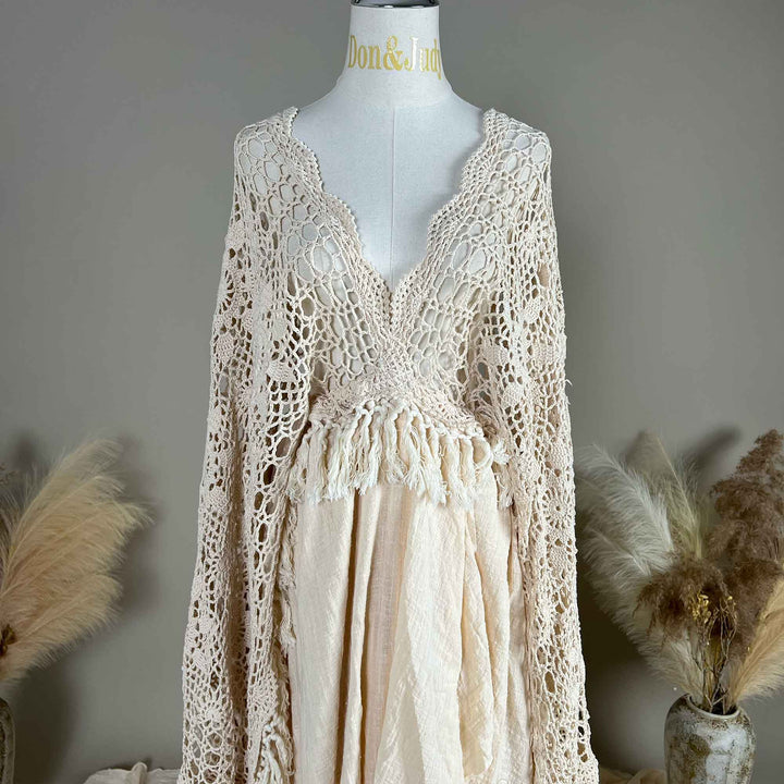 Ivy Boho Cotton Gown
