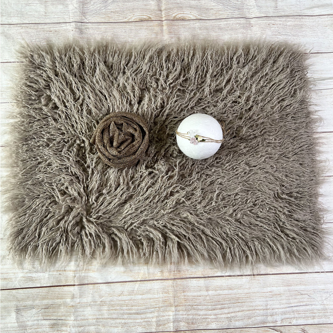 Almost mauve Faux Fur Matched Set