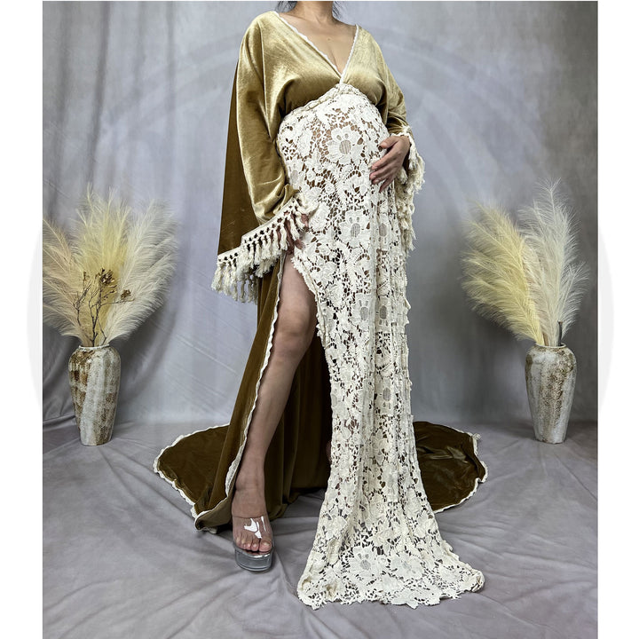 Elsie Velvet Gown - Don&Judy Newborn&Maternity photography props