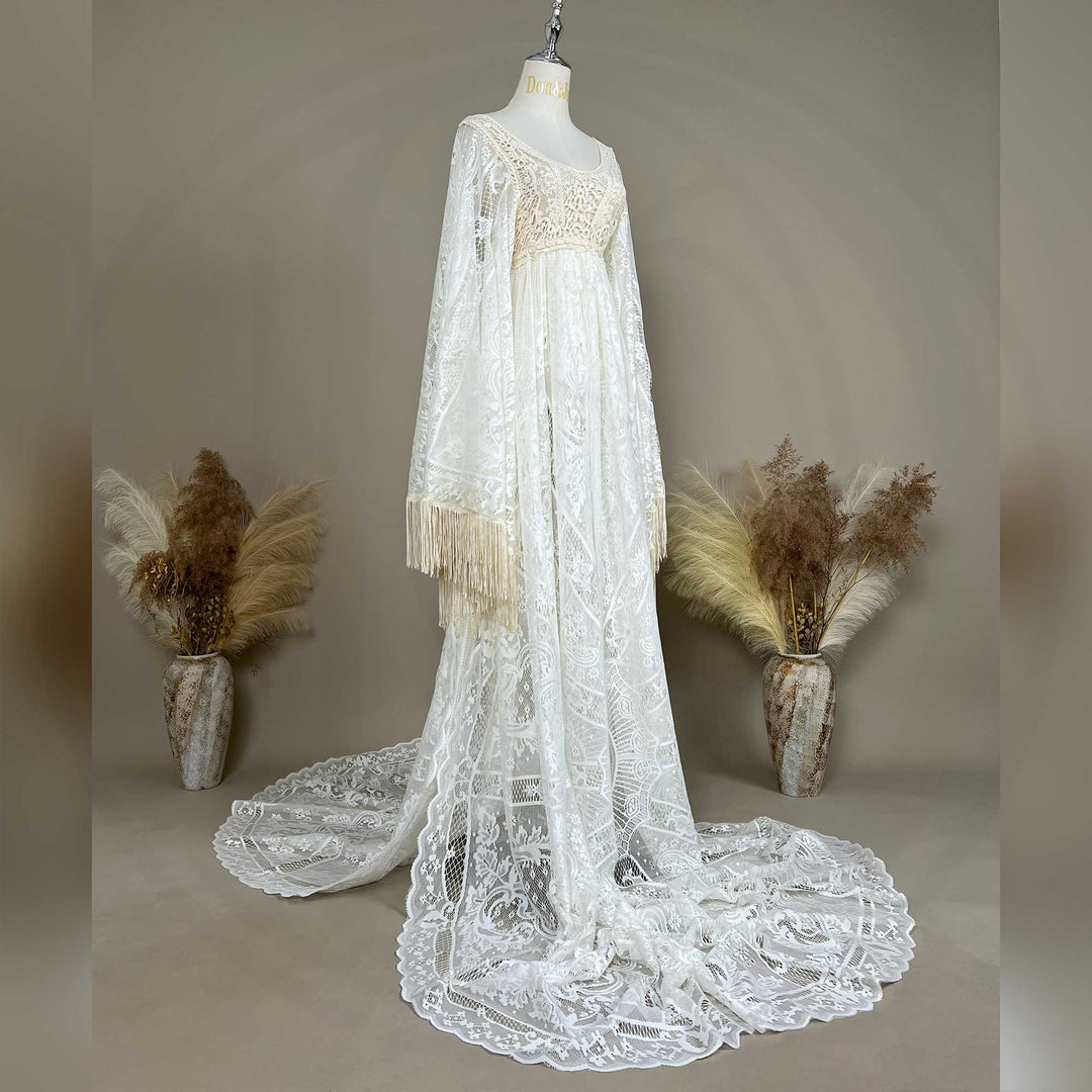 Robe en dentelle Fay