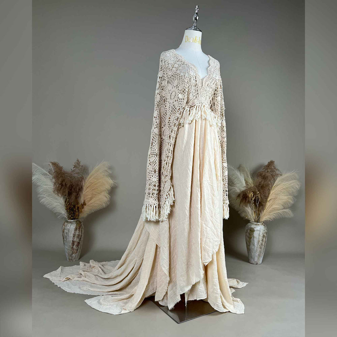 Ivy Boho Cotton Gown