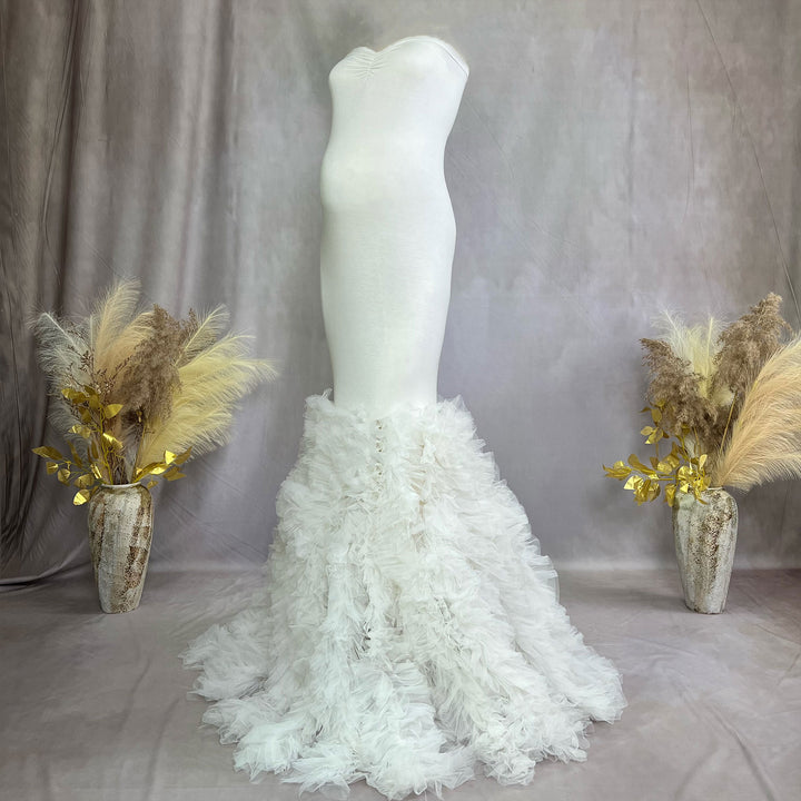 Gladys Cotton Mermaid Gown