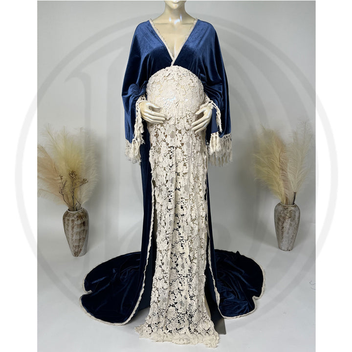 Elsie Velvet Gown - Don&Judy Newborn&Maternity photography props