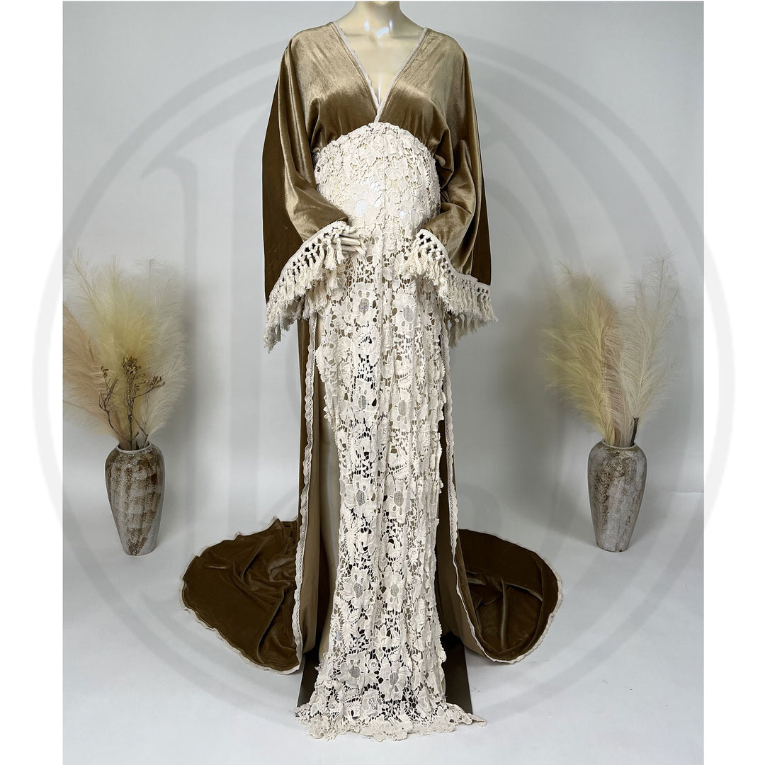 Elsie Velvet Gown - Don&Judy Newborn&Maternity photography props