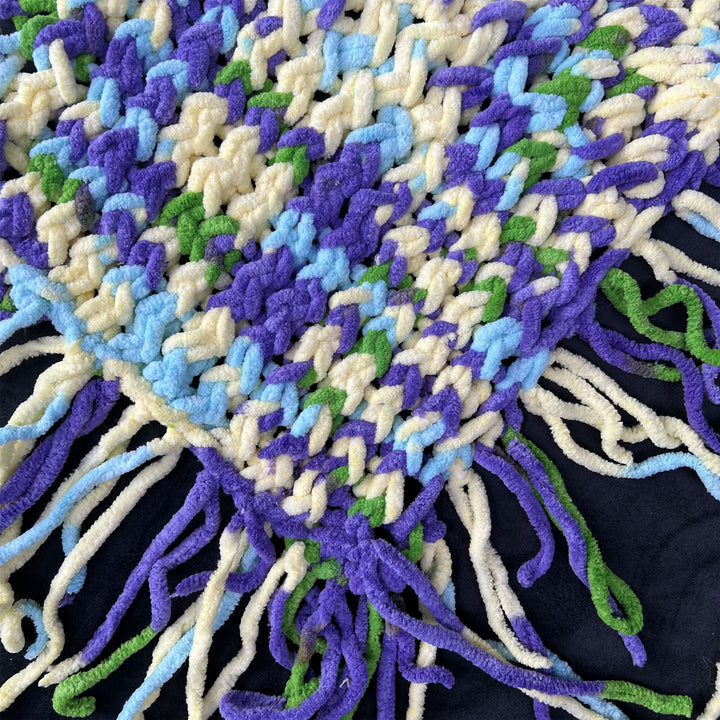 Hand-knitted Blanket