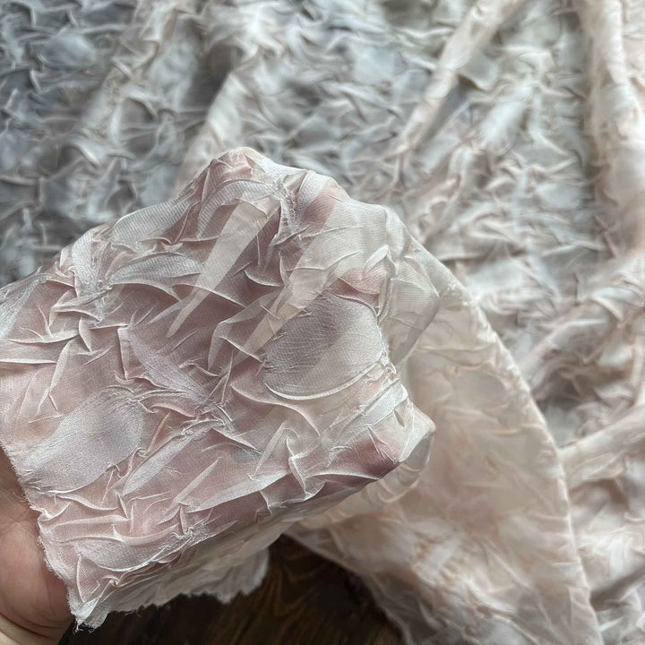 Stretch Embossing Chiffon Wraps