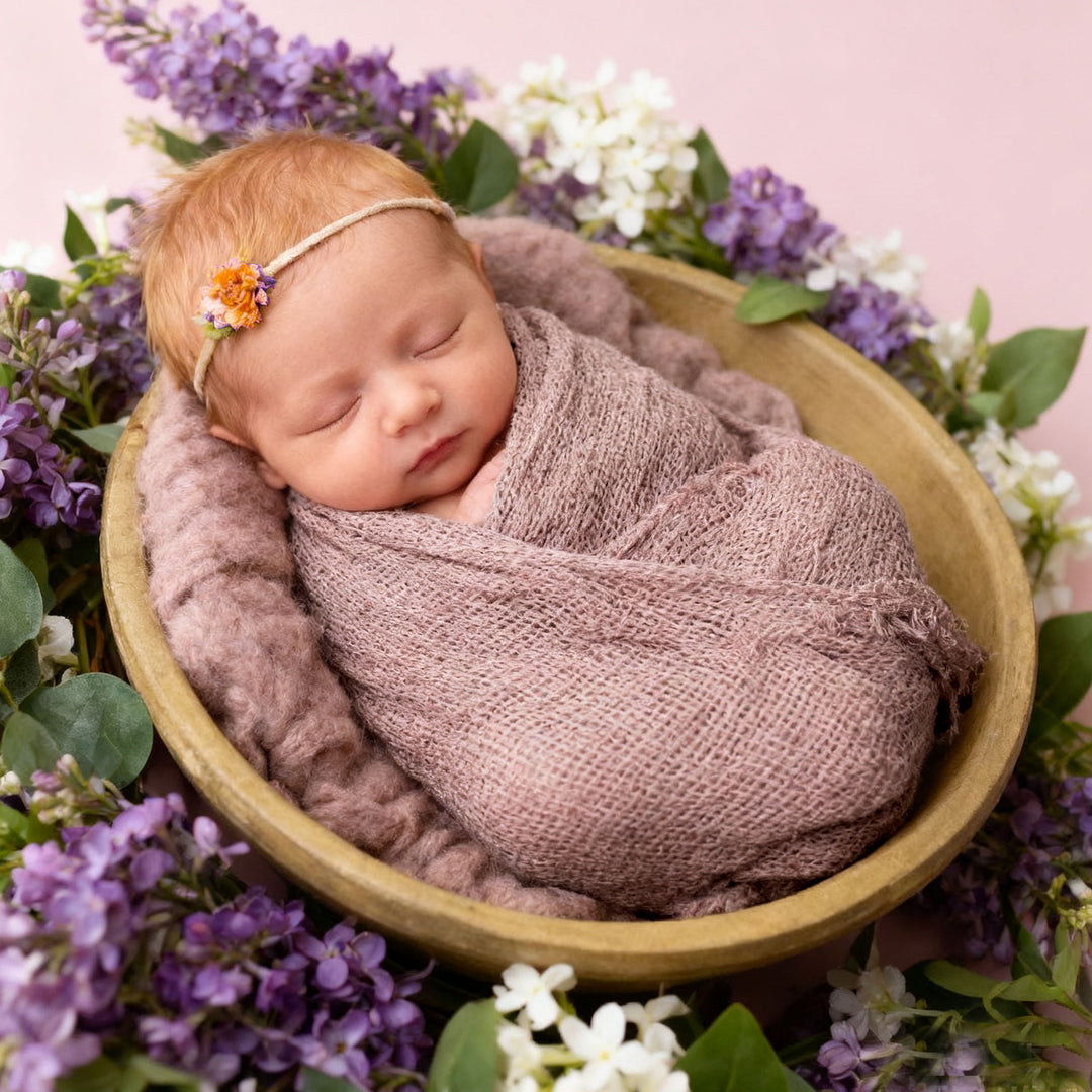 Newborn Soft Stretch Swaddle Wrap