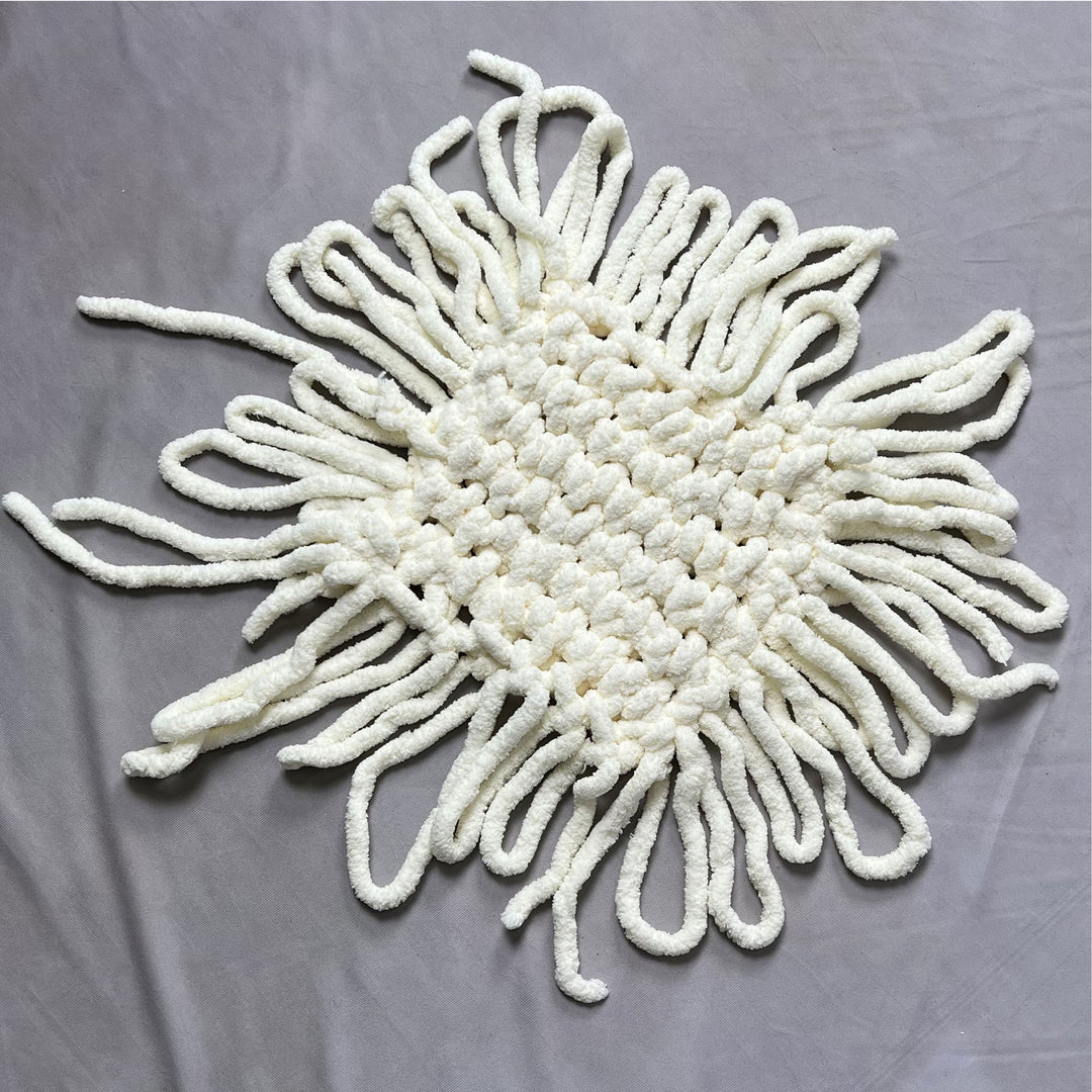 Hand-knitted Blanket