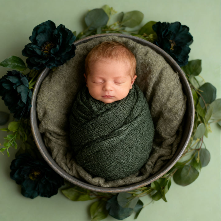 Newborn Soft Stretch Swaddle Wrap