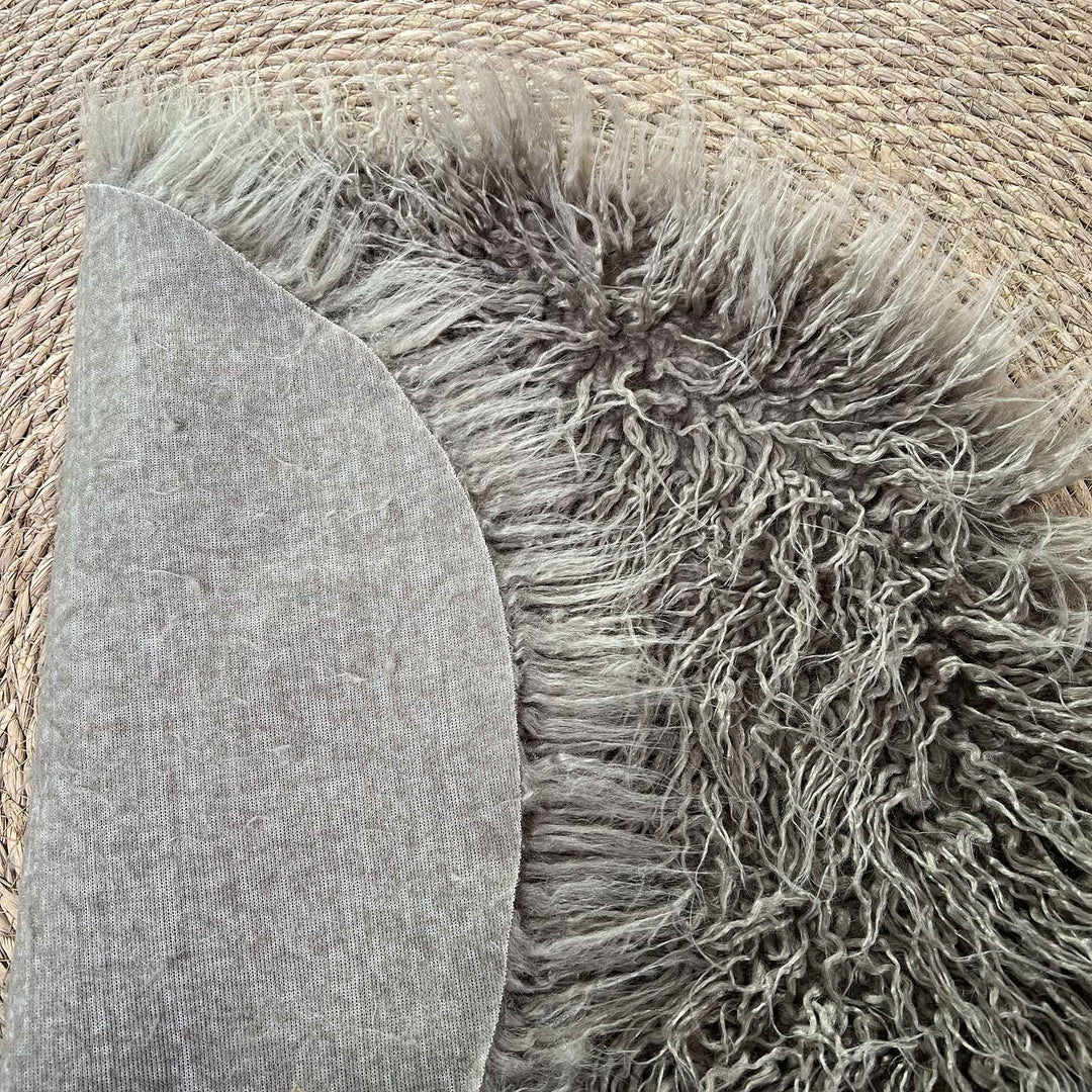 60CM Round faux fur Blanket