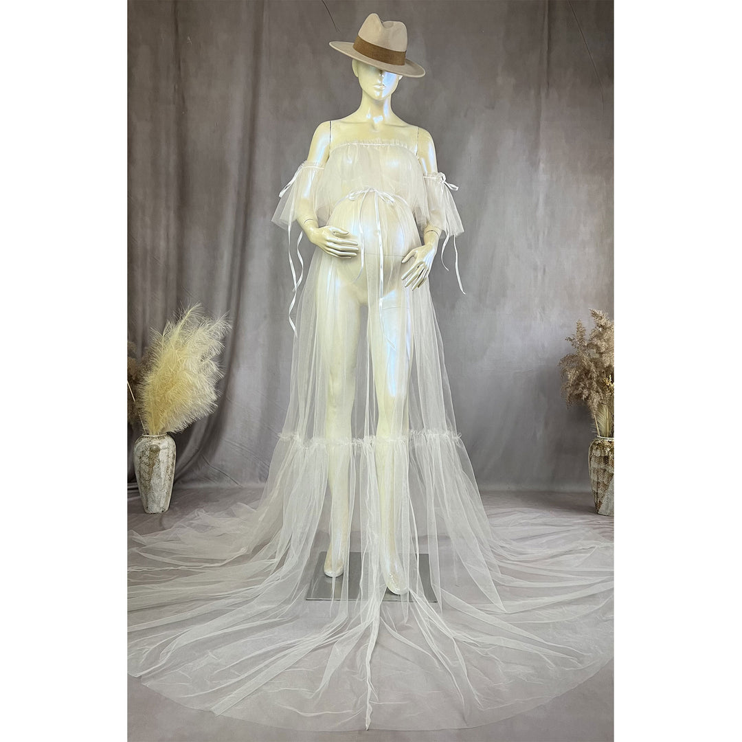 Dora Boob Tube Tulle Gown - Don&Judy Newborn&Maternity photography props
