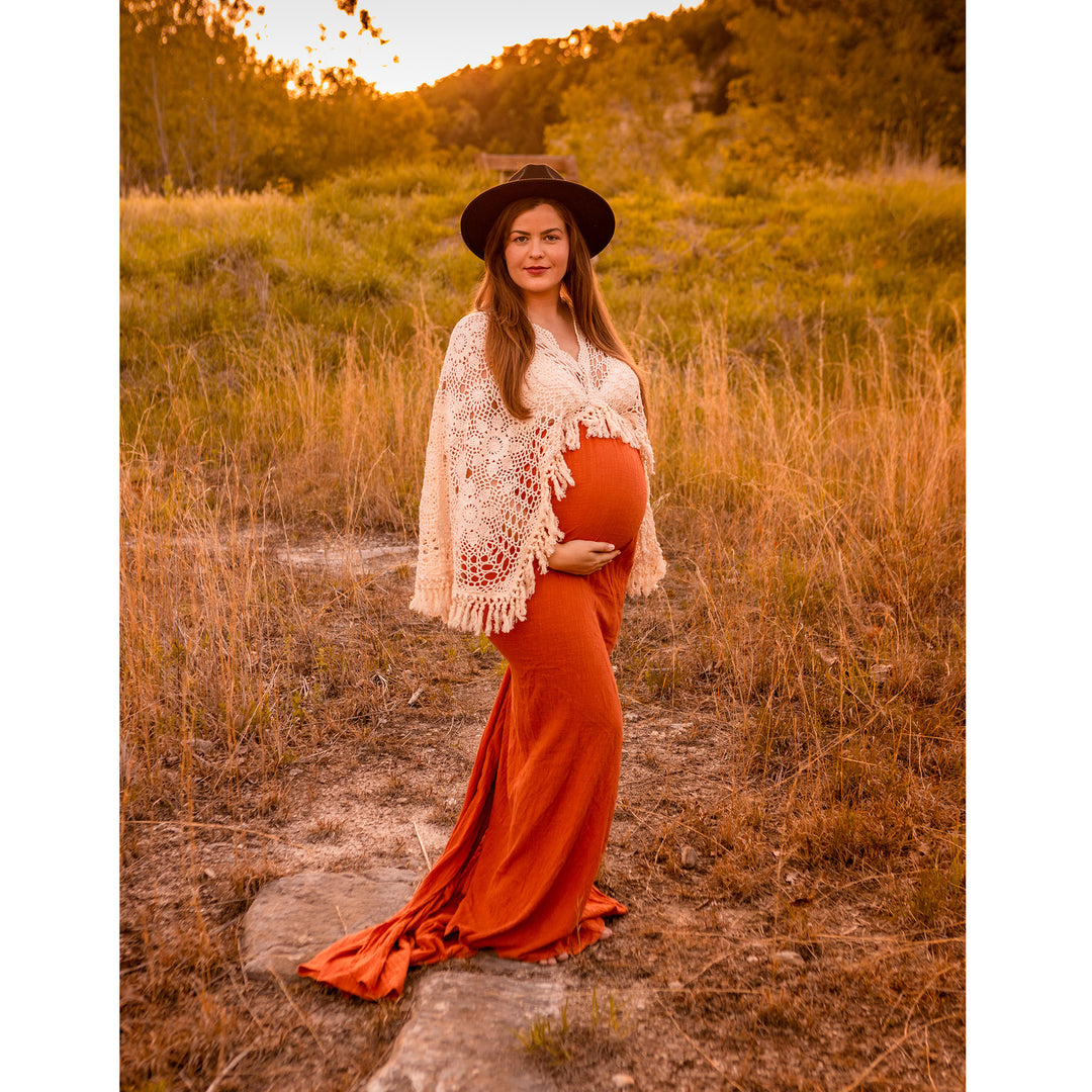 Hazel Boho Cotton Gown