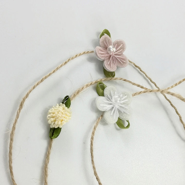Newborn Flower with Pearl Headwear