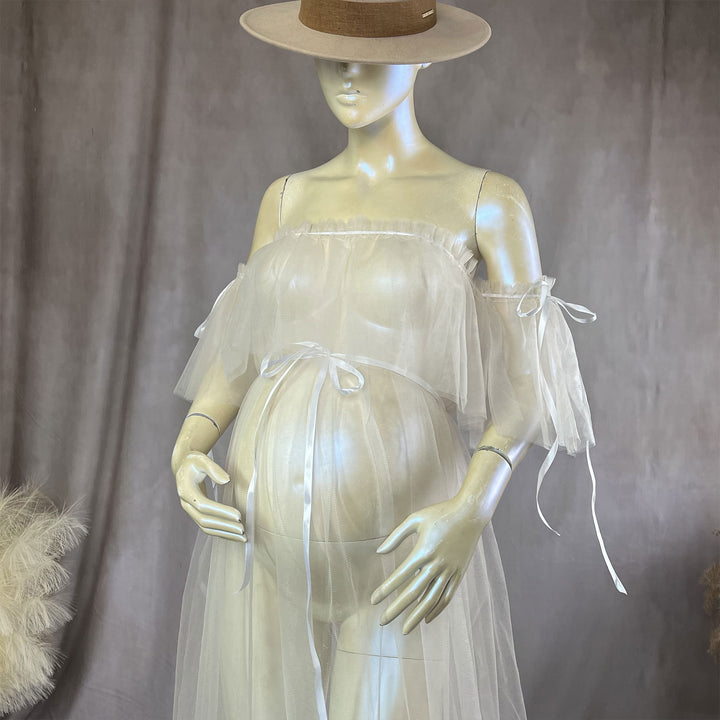 Dora Boob Tube Tulle Gown - Don&Judy Newborn&Maternity photography props