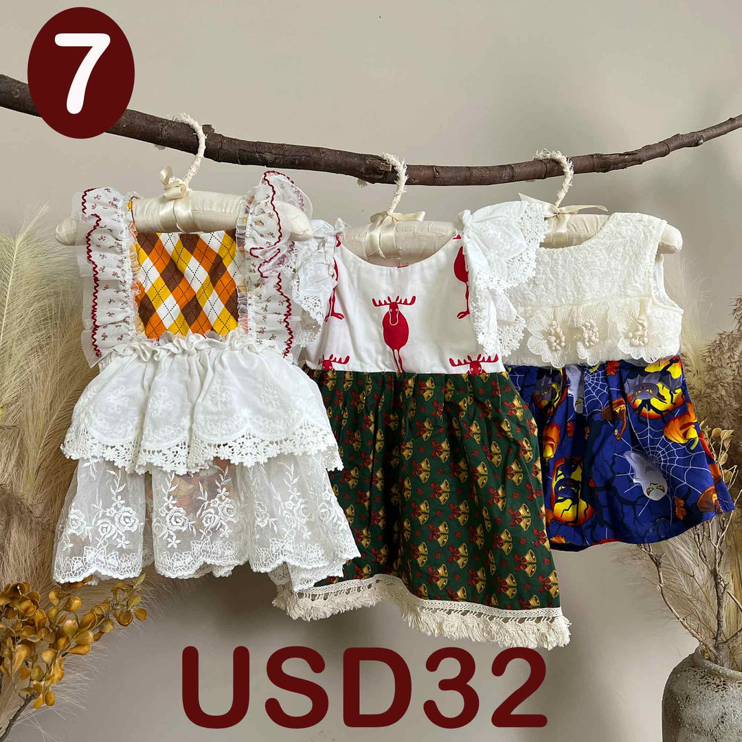 Kids Dress Clearance（Ready to ship）