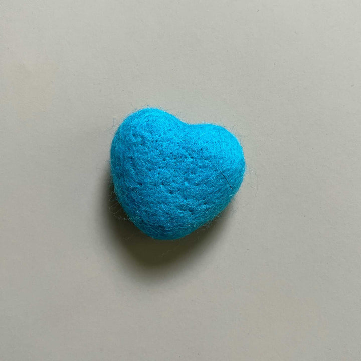 7pcs/lot Handmade Wool Felt Heart Shape Accessories - Don&Judy Newborn&Maternity photography props