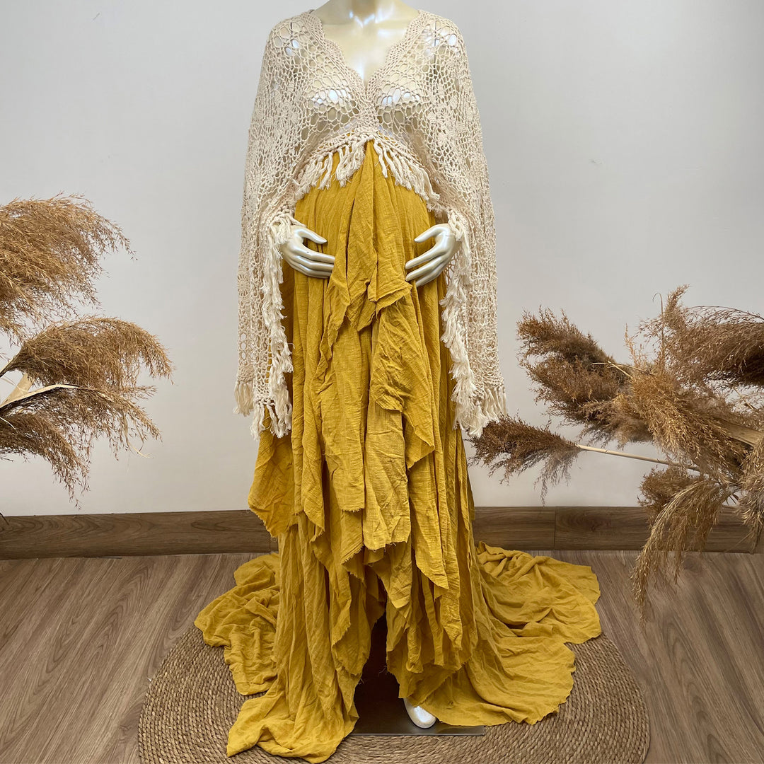 Ivy Boho Cotton Gown