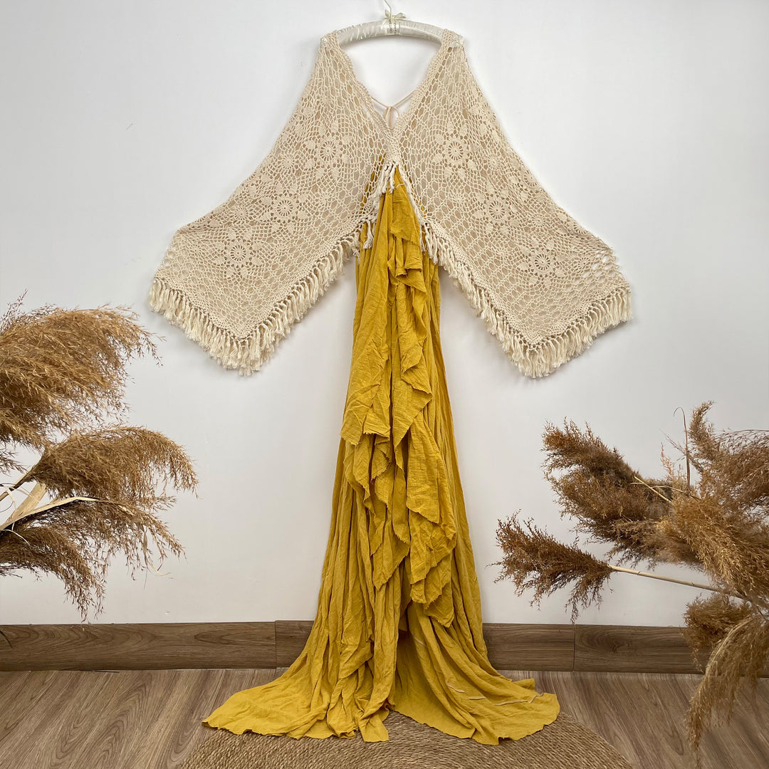 Ivy Boho Cotton Gown