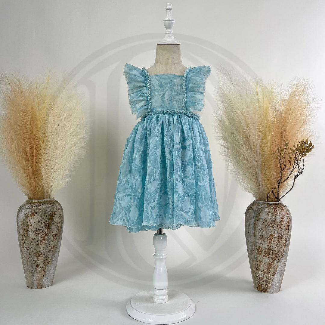 Judith White Little Girl Dress