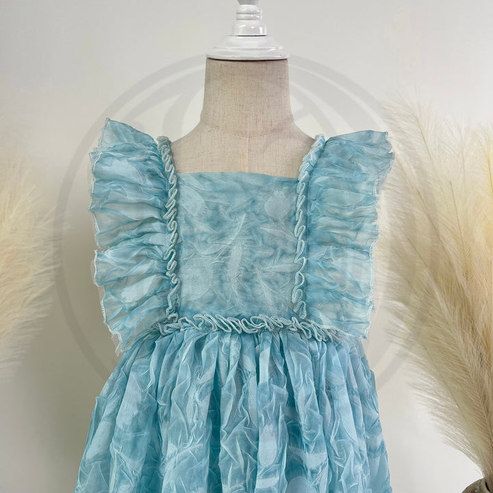 Judith White Little Girl Dress