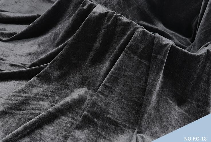 Enid Velvet Split Robe Gown