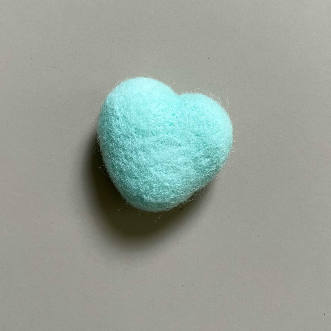 7pcs/lot Handmade Wool Felt Heart Shape Accessories - Don&Judy Newborn&Maternity photography props