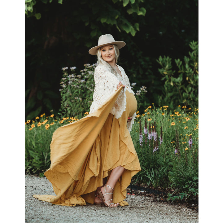 Ivy Boho Cotton Gown