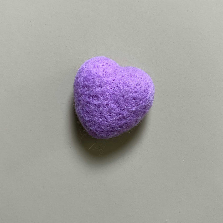 7pcs/lot Handmade Wool Felt Heart Shape Accessories - Don&Judy Newborn&Maternity photography props