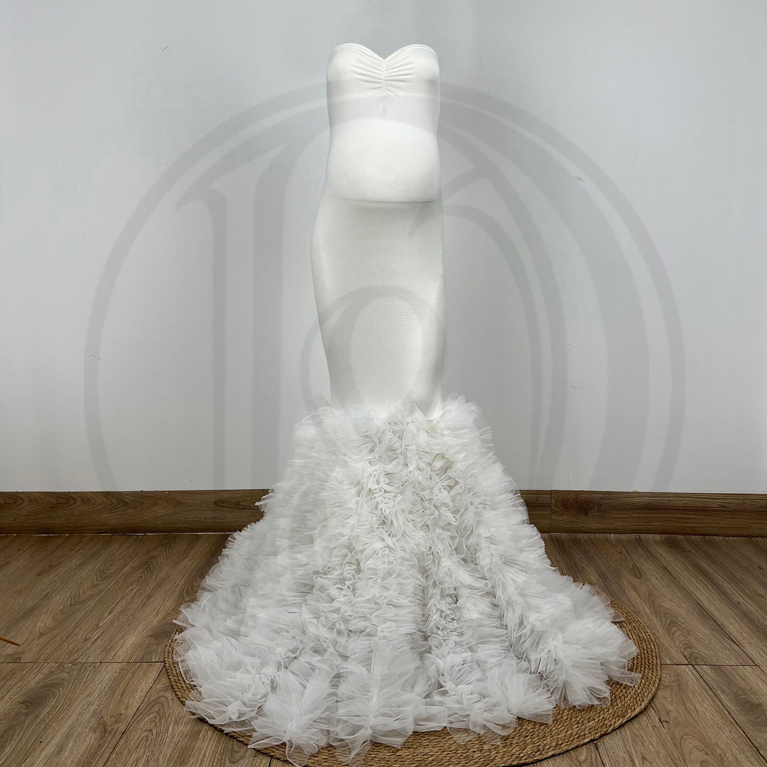 Gladys Cotton Mermaid Gown