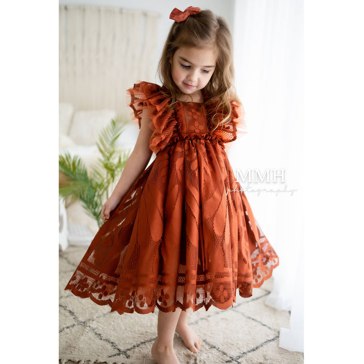 June Little Girl Gown