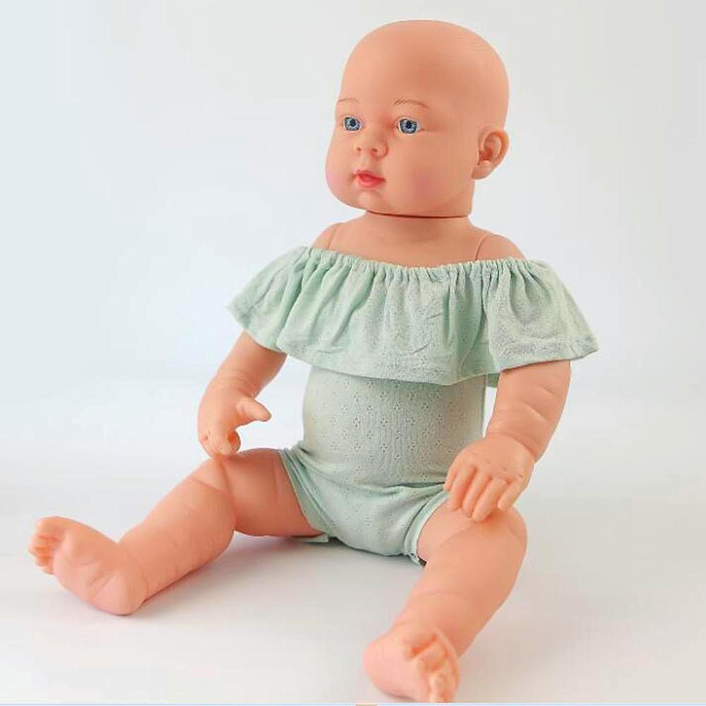 D&J Newborn Baby Rompers Lotus leaf Sleeve Infant Rompers Stretch Baby Rompers Newborn Photo Props - Don&Judy Newborn&Maternity photography props