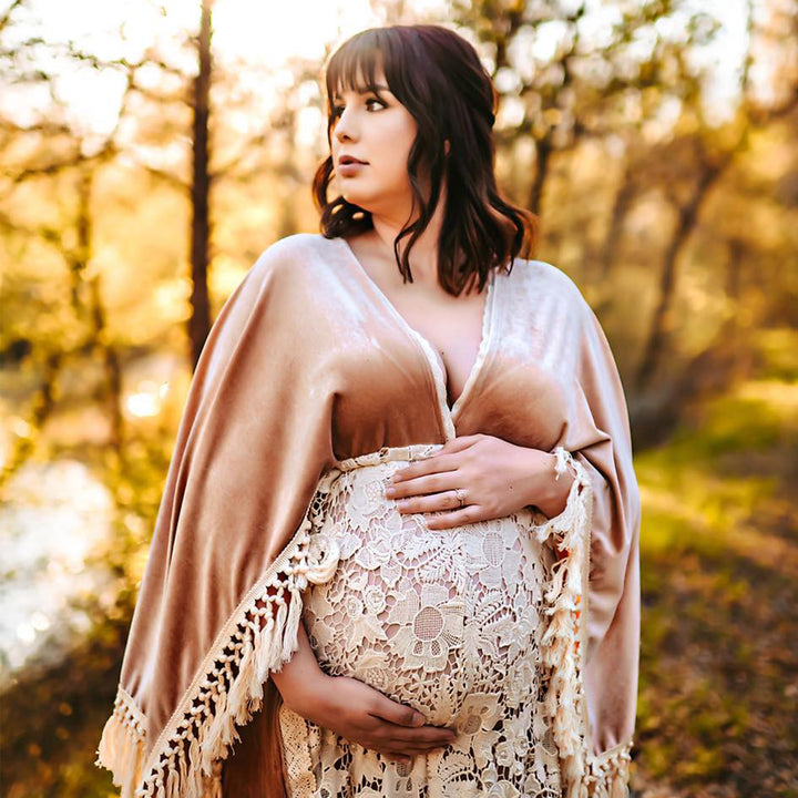Elsie Velvet Gown - Don&Judy Newborn&Maternity photography props