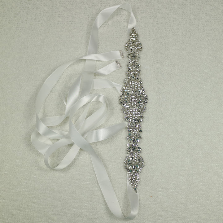 Crystal Rhinestone Maternity Belt for Photoshoot Maternity Photo Dress Accessories 270CM x 2CM - Don&Judy Newborn&Maternity photography props