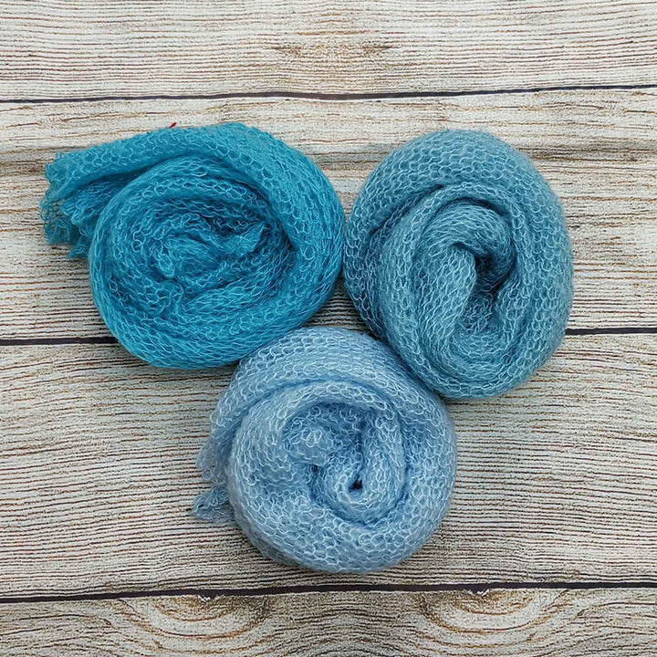 A Set Mohair 60X40CM Wrap