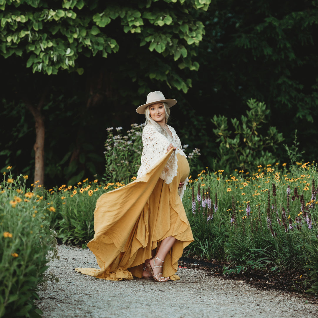 Ivy Boho Cotton Gown