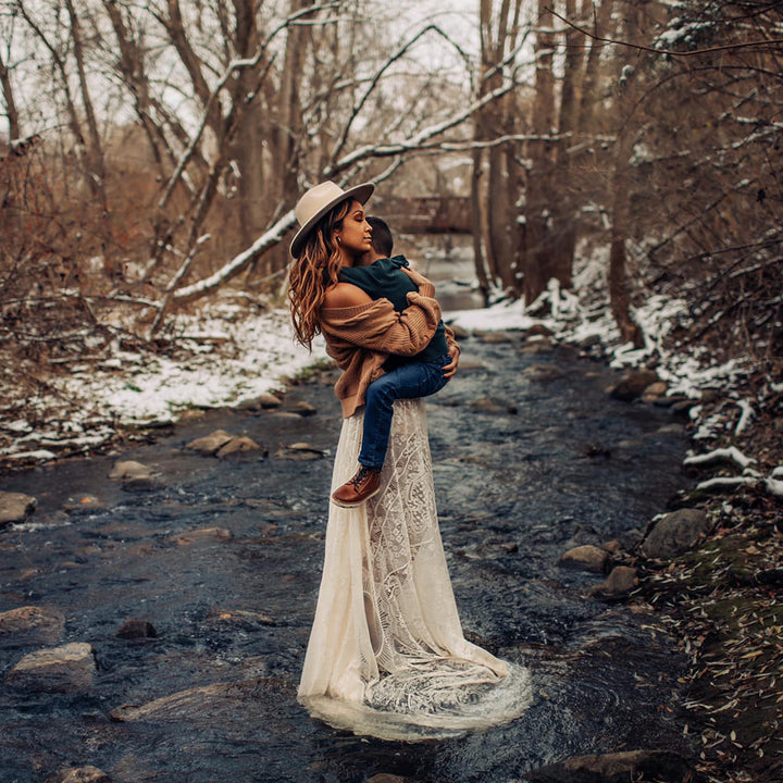 Agnes Skirt Cape Dress