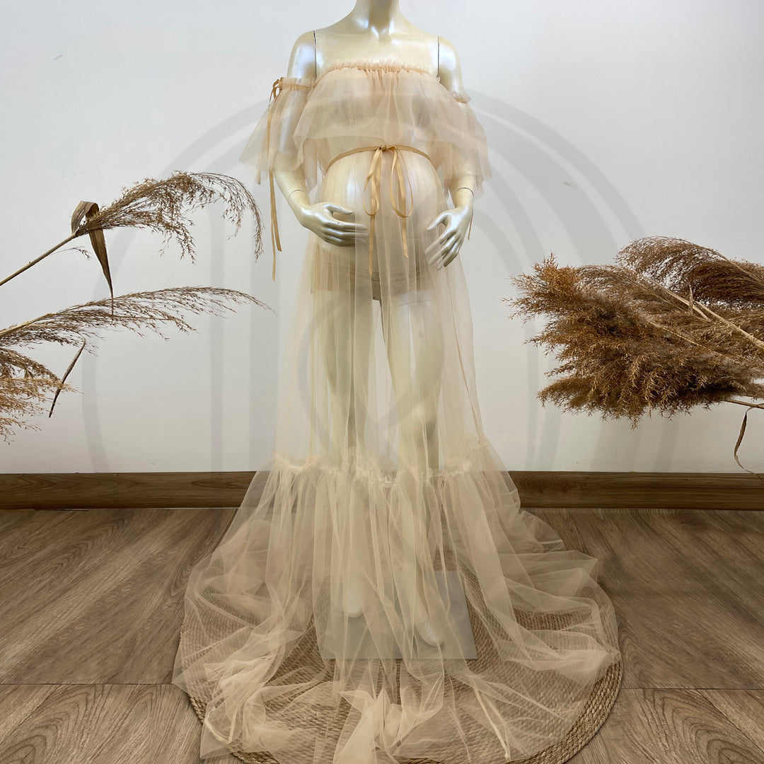 Dora Boob Tube Tulle Gown - Don&Judy Newborn&Maternity photography props
