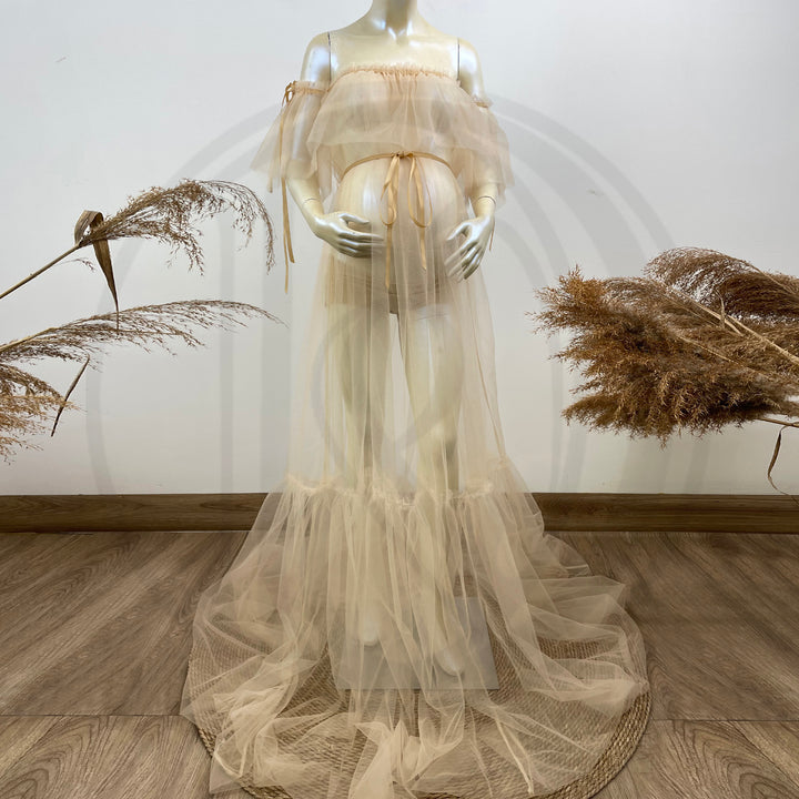 Dora Boob Tube Tulle Gown - Don&Judy Newborn&Maternity photography props