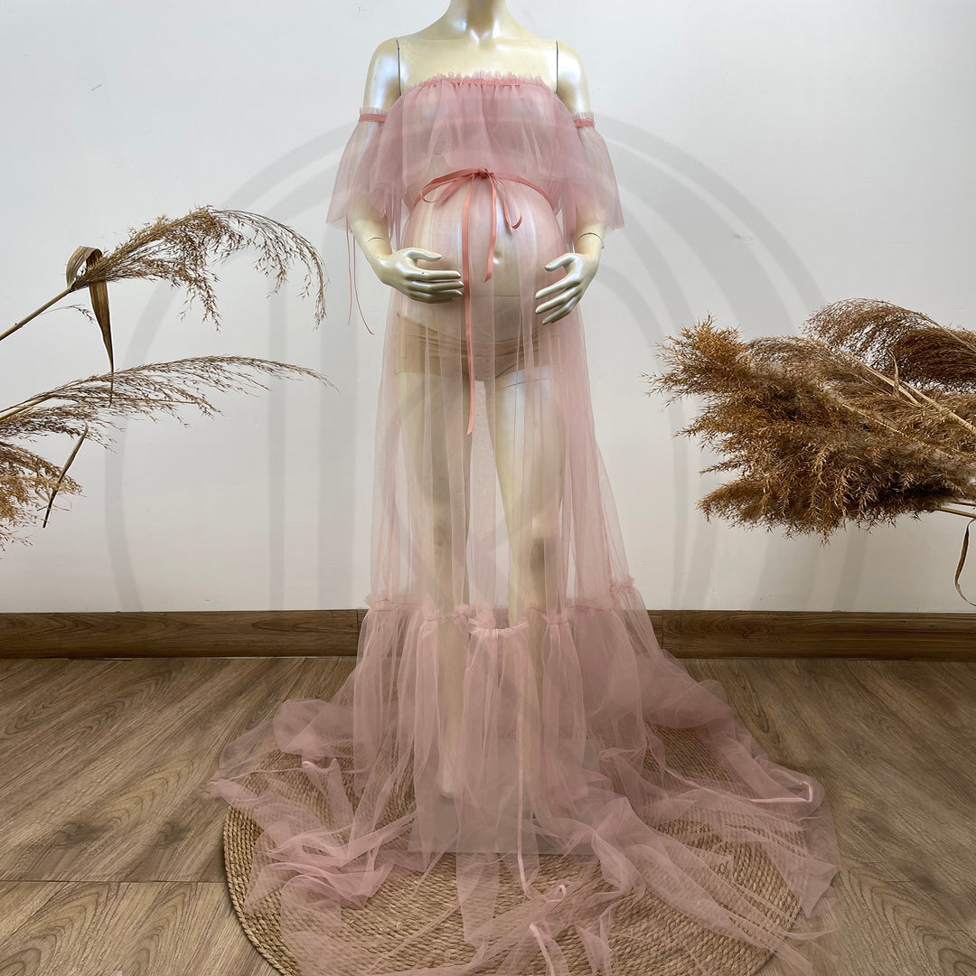 Dora Boob Tube Tulle Gown - Don&Judy Newborn&Maternity photography props